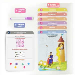 Miniwhale's Fun-O-Logy has 6 double sided mats with a marker pen and an answer sheet