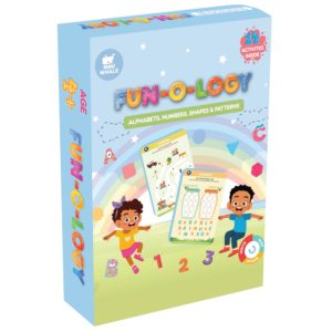 Miniwhale's Fun-O-Logy with alphabets, numbers, shapes and patterns