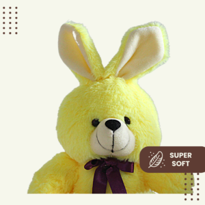 Soft and huggable rabbit stuffed animal for babies and toddlers
