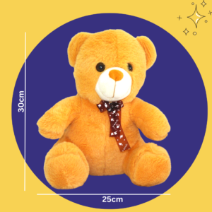 Brown teddy bear stuffed soft toy plushie perfect for gift