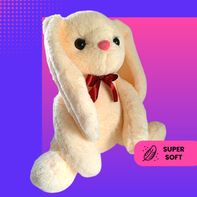 This cream bunny plush toy is the perfect way to show your affection for your significant other